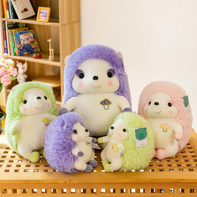 Neue niedliche Plüsch-Igel-Puppe Huanhuan Kinder schlafen mit Puppe Greifautomat Puppe Weihnachtsgeschenk