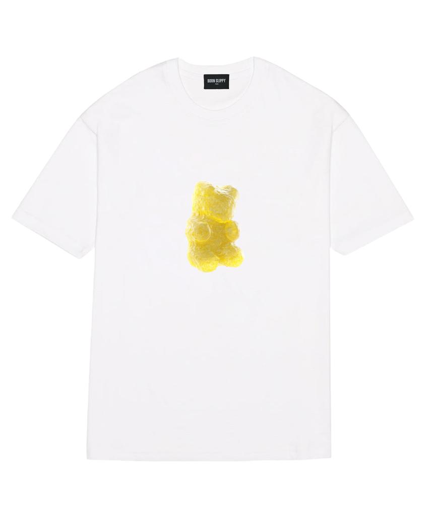Bonseullipi Gummy Bear(Yellow) T-Shirt (White)