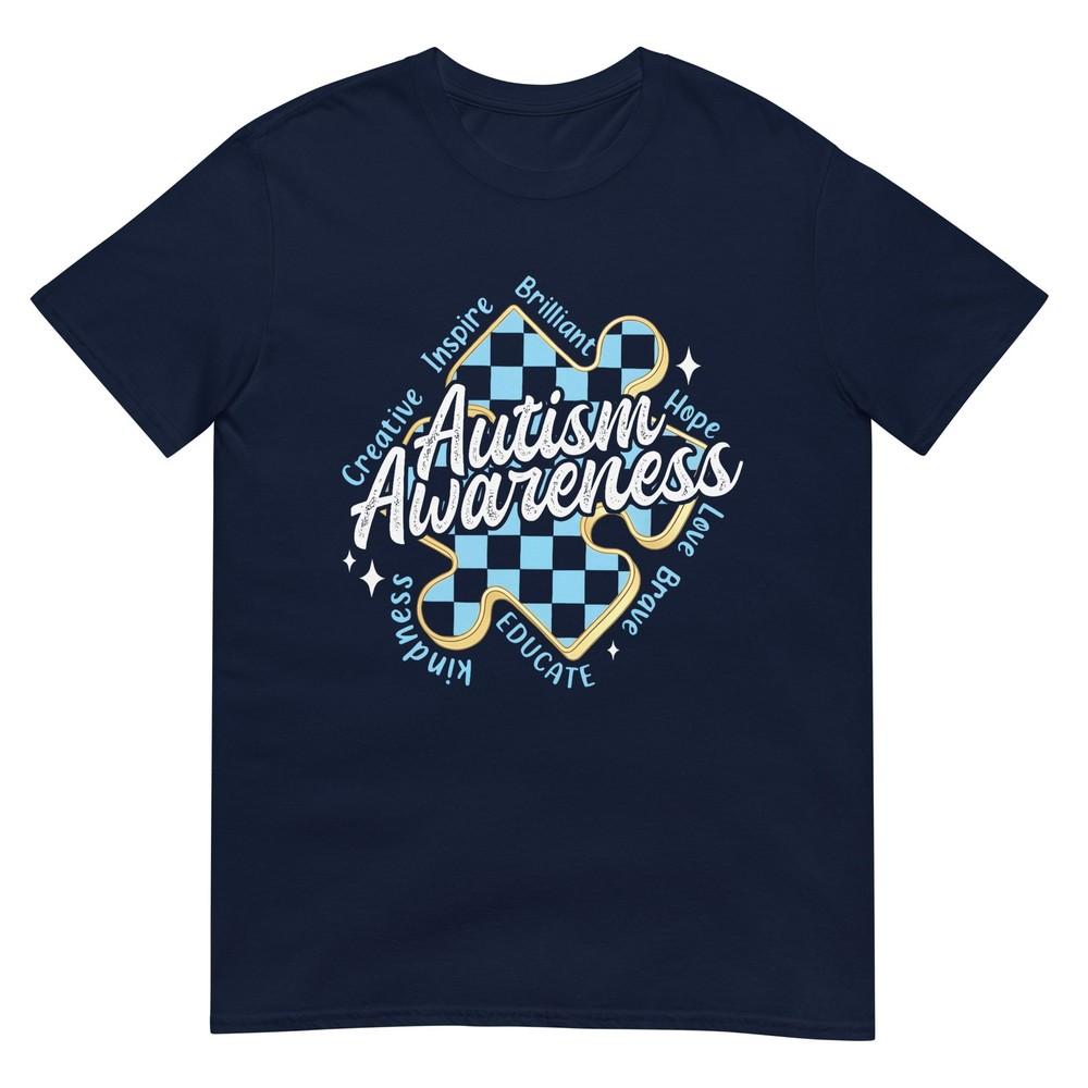 Autism Awareness Respect Love Support Blue Autism TShirt S