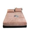 Bedding Set Sheets Bed Sheets and Pillowcases Bed Cover Set Bed Linen Thermal Sheet Milk Velvet Sheet Protector Coral Fleece
