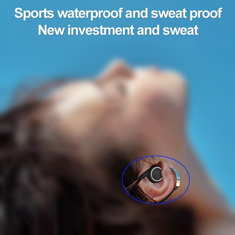 Mini Earphone Bluetooth Headphone Business Single Ear Earphones With Good Sport Range And Noise Reduction Wearing For Car Call
