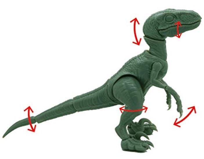 Fujimi Model Free Research Series 3 Dinosaur Edition Velociraptor Plastic Model Free Research 3 No. Non-Scale Pre-Colored