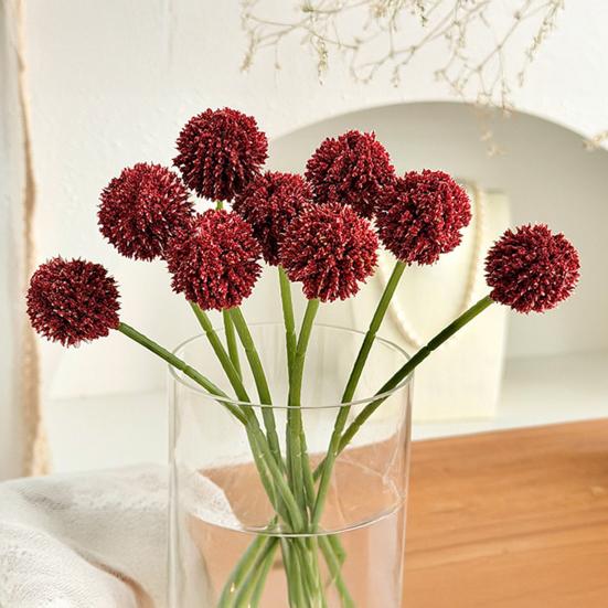 Simulierte Löwenzahnblütenzweige Künstliche Löwenzahnpflanzen für Heim-Büro-Party-Dekorationen DIY-Blumenarrangements