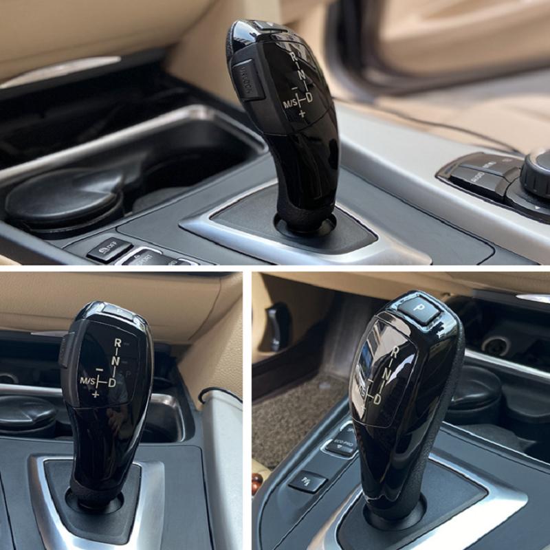For BMW M Sport For BMW 1 2 3 4 5 6 7 Series X3 X4 X5 X6 F30 F10 F25 F15 Shift Lever Cover Lever Gear Knob Gear Shift Knob LHD