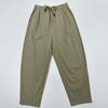 Johnature Elastic High Waist Casual Pants Women Loose Hit Colors All Match Harem Pants Trousers