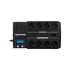 CyberPower BRICs LCD Series BR1000ELCD AC UPS 220-230-240 V 600 Watt 1000 VA USB Output Connectors : 8