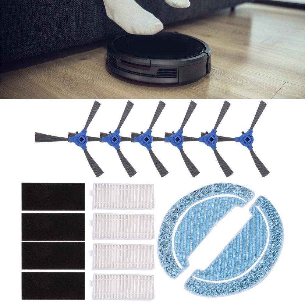 Κιτ Ανταλλακτικών Πλαϊνής Βούρτσας Πανί Σφουγγαρίσματος Φίλτρου Κατάλληλο για Αξεσουάρ Ρομπότ Σάρωσης Conga