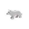 MOC City Animal Building Blocks Goat Wolf Penguins Eagle Goat Rabbit Pet Cat Dog Dairy Cattle Accessories Mini Bricks Toys Gifts