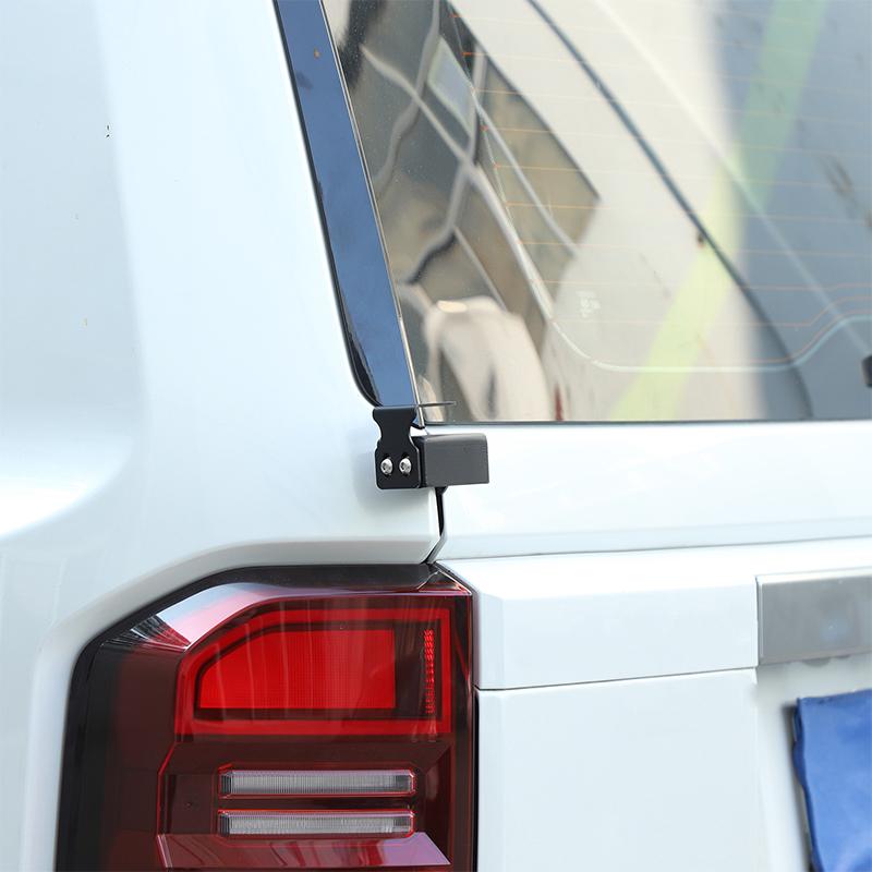 Für Toyota Land Cruiser Prado 250 LC250 2024 2025 Karbonstahl Auto Heckklappe Antennenhalter Montagehalter Außen Zubehör