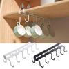 Punch-free Household Hanging Cup Holder Cabinet Hook Mug Hook Rack Kitchen Organizer