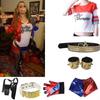 Suicide Squad Harley Quinn Cosplay Outfit For Adults And Kids With Polyester Material For Costume Parties