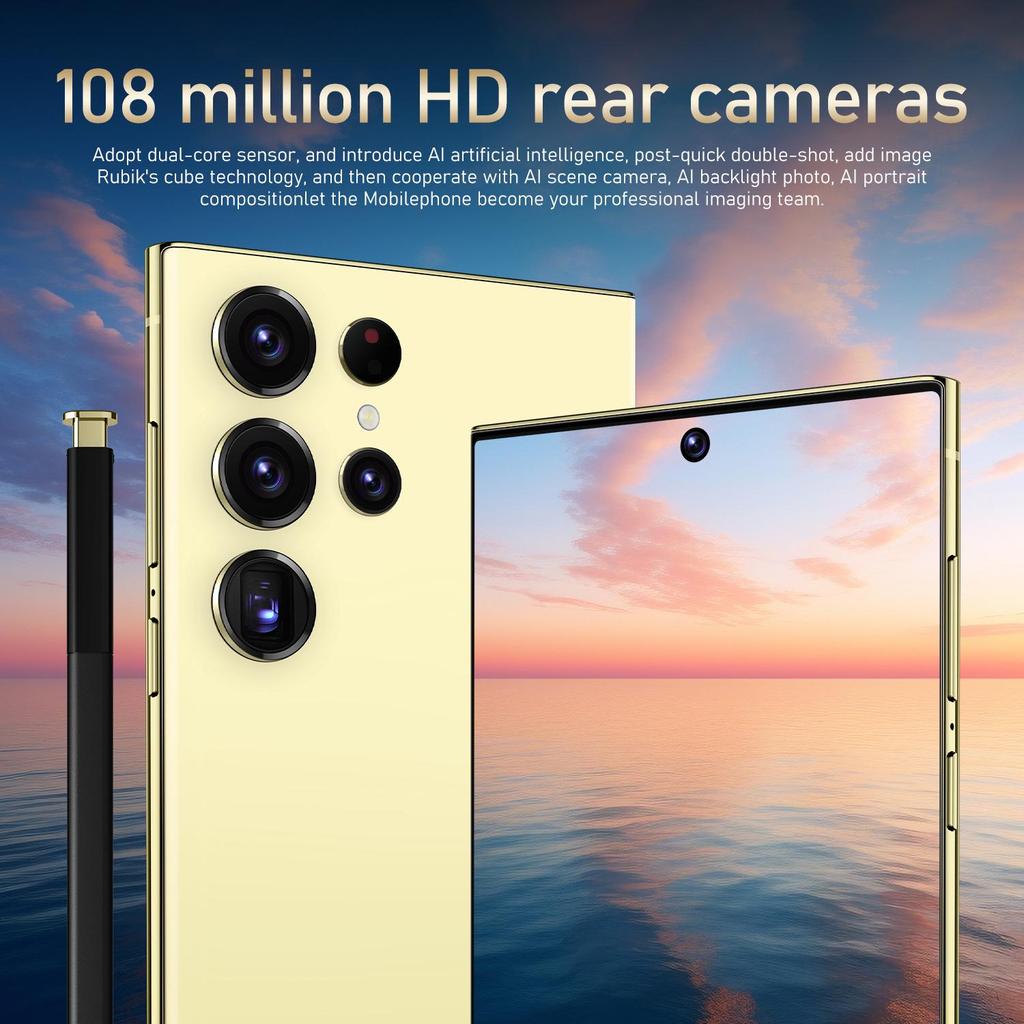 Bestselling S24 Ultra Smartphone: 16GB RAM, 1TB Storage, Android, 4G Network