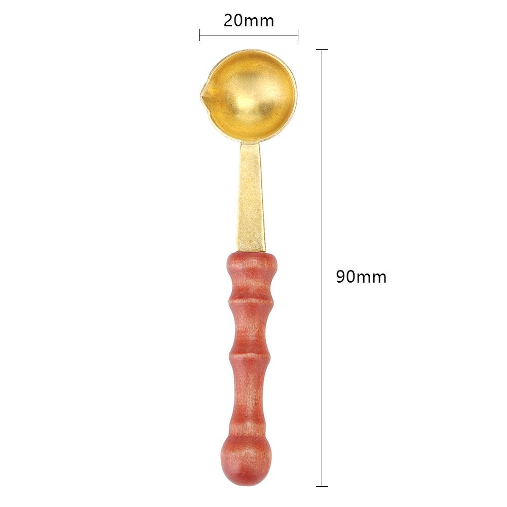 Retro Wax Seal Melting Furnace Solid Wood Oven Furnace Wax Pot Beads Sticks Heater Wax Warmer Decorative Craft for Candle Stamp