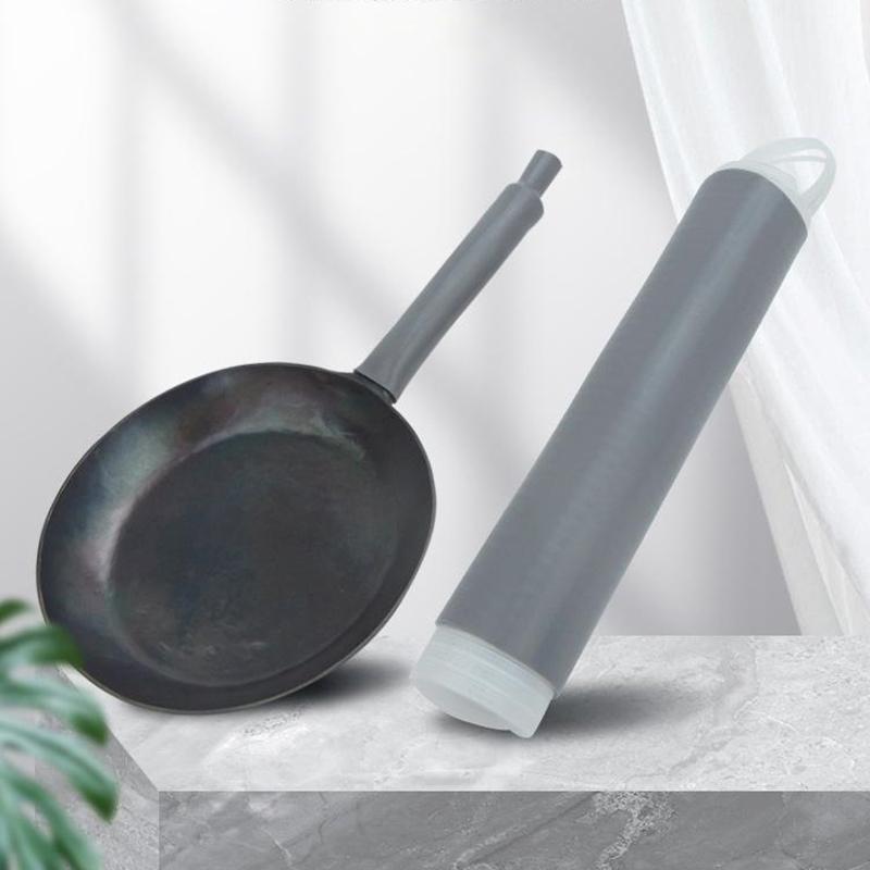 Odporny na oparzenia gumowy ochraniacz uchwytu patelni Uchwyt garnka Pokrowiec odporny na ciepło Uchwyt rękawa Rękaw uchwytu patelni