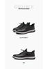 Red Dragonfly Men's Waterproof No-Tie Leather Travel Shoes - 2025 Black Cowhide Wear-Resistant Sports Shoes