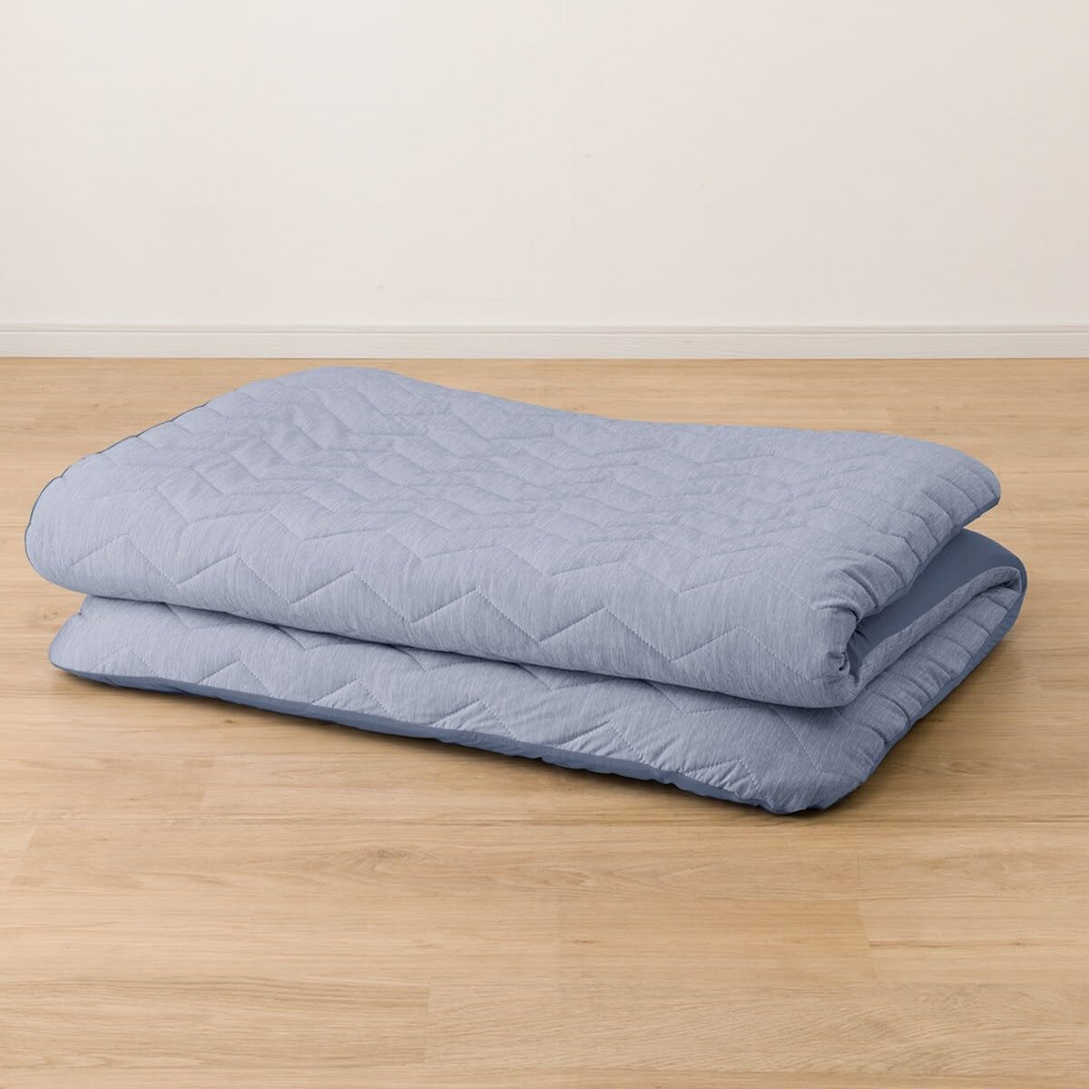 Nitori BOX Pad Single WSP DBL S2403 Blue 7567141 N-Cool синий