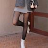 Collant Neri Trasparenti da Donna per Autunno Inverno Primavera, Collant Semitrasparenti con Effetto Modellante, Modellante Gambe a Vita Alta