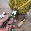 1Pieces Stainless Steel Durian Opener Clip Rustproof Pliers Durable Durian Peel Breaking Tool For Restaurant Outdoor Tableware