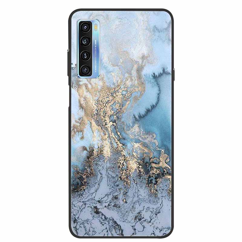 For TCL 20L Case Cute Painted Soft Silicone Back Cover for TCL 20L+ Plus T775H Phone Cases TPU Bumper For TCL 20S 20 L T774H