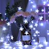 LED Star String Lights USB/Battery Operated Fairy Lights Christmas Garland For Party Wedding Home Outdoor Patio Decoration