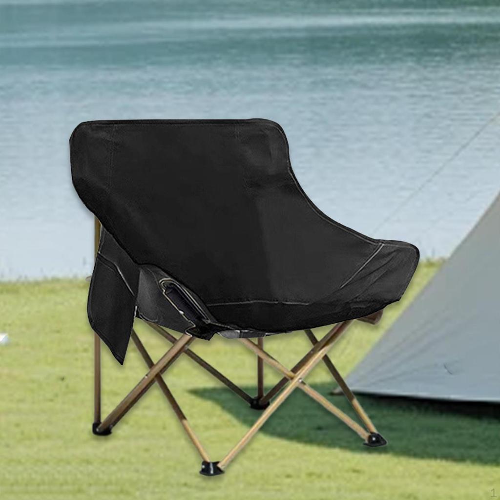 Campingstuhlbezug Nur Tragbar Atmungsaktiv Mondstuhl Ersatz mit Seitentasche für