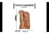 Men's Retro Genuine Leather Waist Key Holder: Large Capacity Cowhide Bucket Bag with Multifunctional Zipper Pouch.