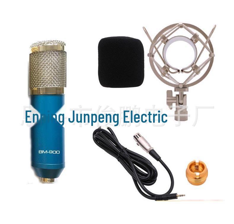 BM-900 Condenser Microphone: Computer Recording, Karaoke, Cross-Border Hot Sale
