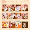 Unique Rabbits Hanging Light Elegant Autumn Festival Rabbits Shape Light Hanging Decoration Gift Ideas