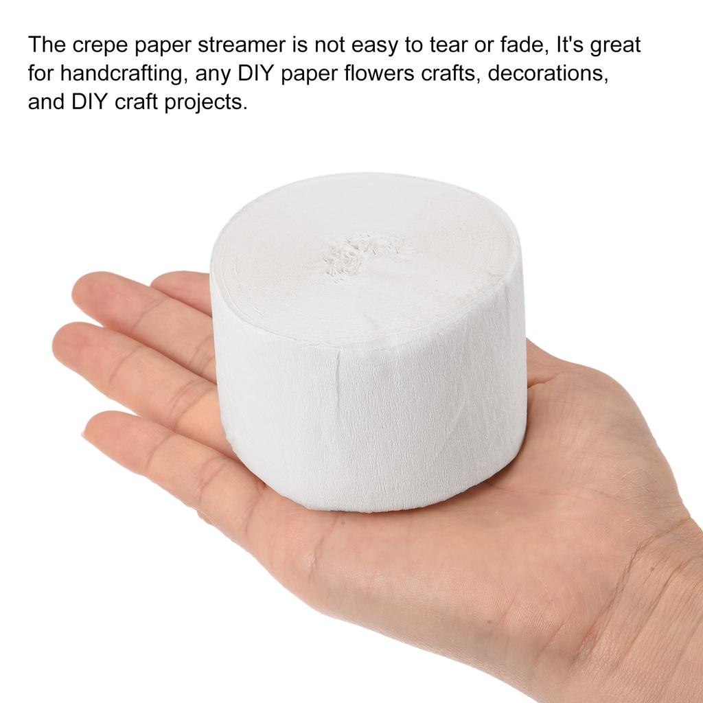 Krepppapier Girlande Krepppapier Dekoration 82ft Lang 1.77 Zoll Breit für Hochzeitszeremonie Verschiedene Große Festivals Dekoration