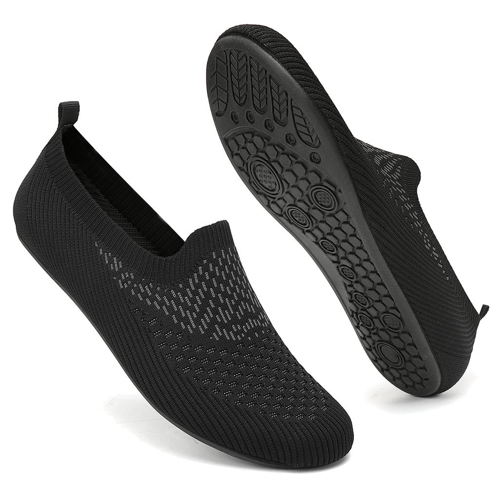 Unisex Lightweight Flyknit Yoga Shoes Water Shoes for Outdoor Activities Quick Drying Flexible Sole Breathable Design