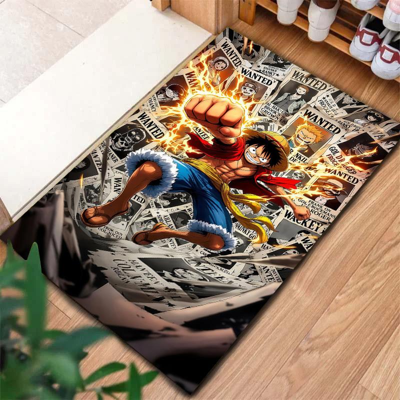 Monkey D Luffy Carpet Rug For Living Room Bedroom Home Sofa Decoration,kids Play Nonslip Floor Mat