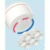 Mini washing machine suitable for socks, underwear, compact ultrasonic turbine washing machine travel and home laundry equipment
