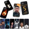 Cover for Xiaomi Poco F7 F6 F8 Ultra F5 X7 X6 X5 X3 NFC M7 M6 Pro C85 C75 C65 C71 C61 Phone Case No5 Football Number No 5 Soccer