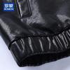 ROMON Men's Genuine Cowhide Leather Jacket