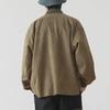 Unisex Japanese Retro Suede Drop-Shoulder Baseball Jacket (Autumn 2022)