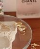 Code.H (Silver 925) Square One-Touch Earrings