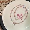 Sweet Colorful Crystal Bead Bow Necklace for Women Girls Bohemian Handmade Beads Chain Choker Necklace Fashion Jewelry Gifts
