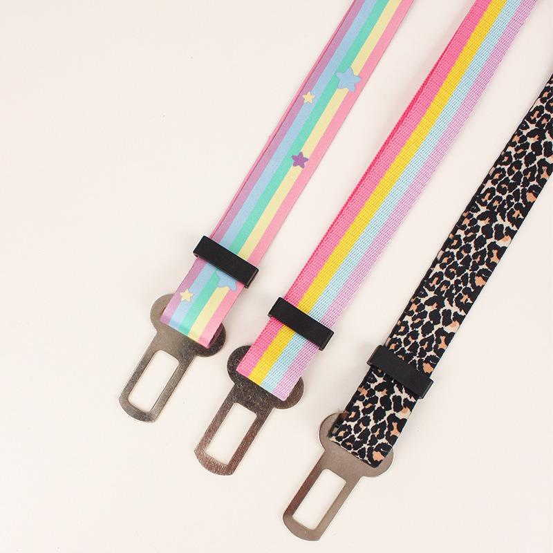 Pet dog safety leash car pet leash car seat belt car leash