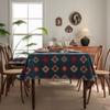 Tablecloth Jacquard Flower Bird Plant Rectangular Dining Table Cloth Thick Tablecloth Dustproof