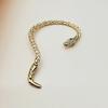 Boucles d'Oreilles Clip Serpent Enroulé Gothique Personnalisées Charme Fête Hip-hop