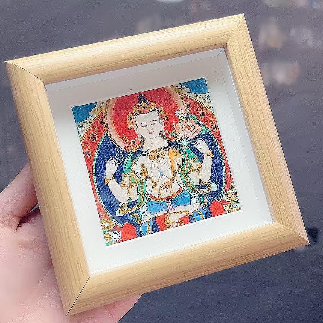 Thousand-Hand Guanyin Desktop Ornament: Fortune & Wealth Attraction Hanging Decor