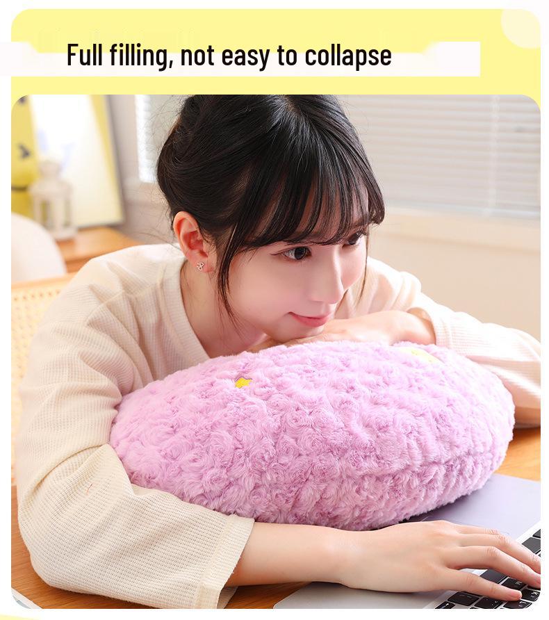 Star Moon Plush Cushion for Girls' Bedding & Toys