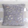 Hot Stamping Plush Leaf Series Pillow Pillow Case Pillow Bed Bedside Pillow