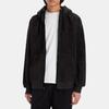Giacca in Pile a Maniche Lunghe con Cappuccio e Zip Monocolore Levis da Uomo Nera A5812-0000
