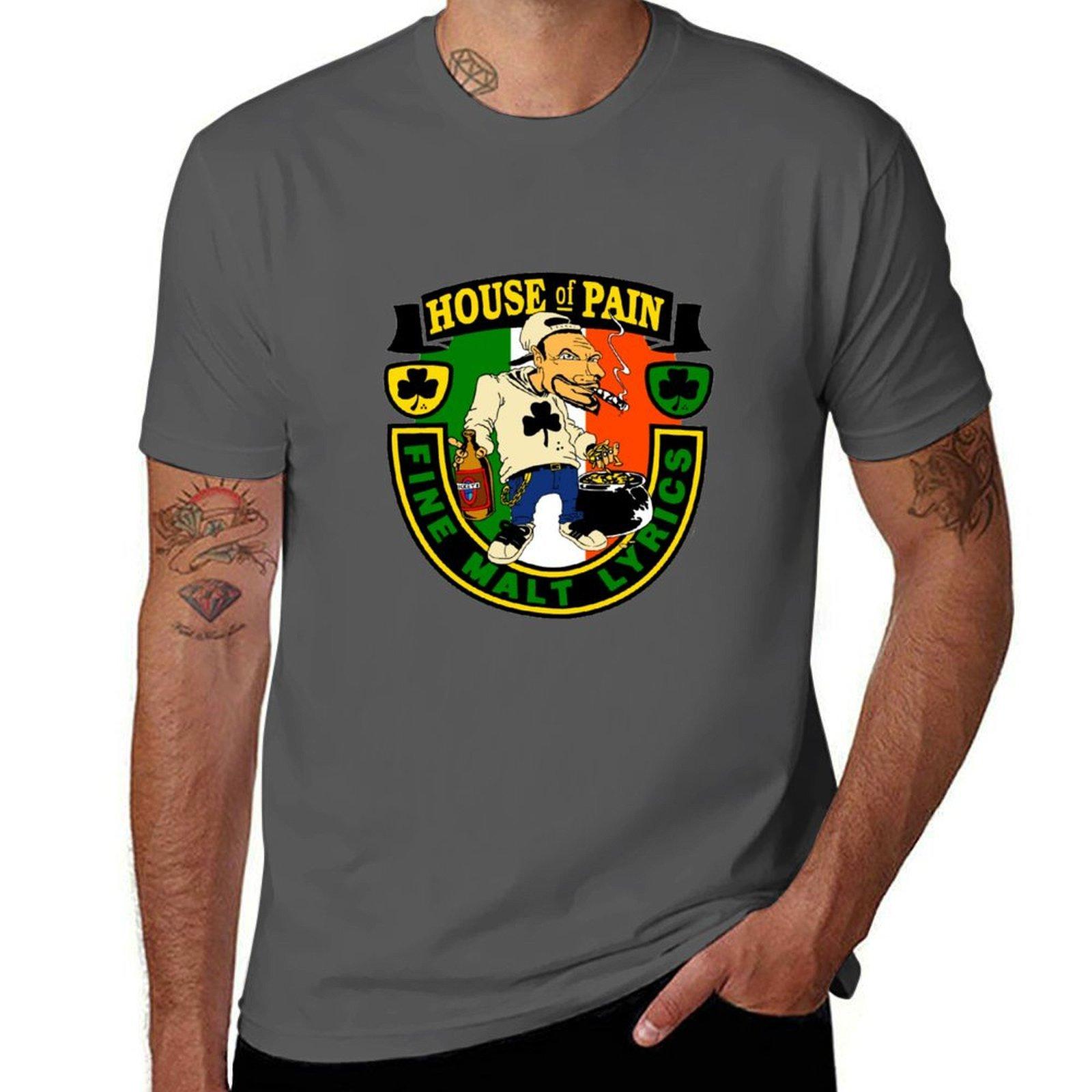 

House of Pain - Fine Malt Lyrics T-Shirt t shirt for man 100 percent cotton man t shirts for men man t shirt designer T-Shirt 4XL