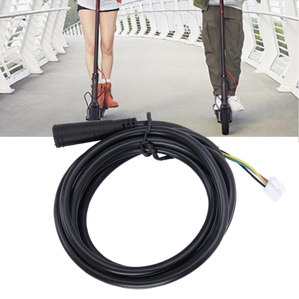 1.27m 42V Black Rubber Data Power Cable Accessories for Xiaomi Mijia M365 Electric Scooter