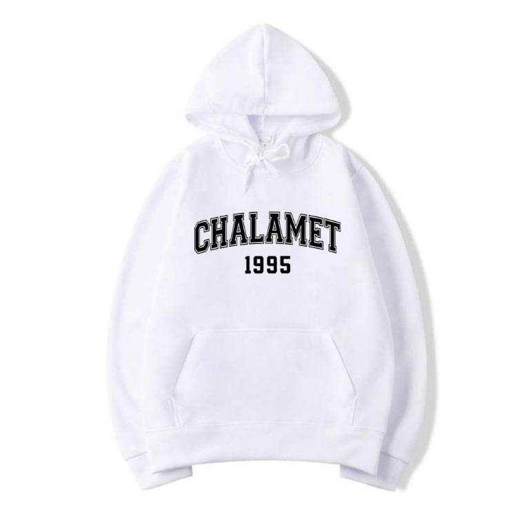 Timothee Chalamet Hooded Pullover Hoodie Casual Long Sleeve Sweatshirt Top Women Gift Clothes