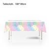 Macaron Diamond Rainbow Tableware Set for Birthday Parties