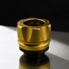 Front Fork Frame Slider CNC Aluminum Alloy Rustproof Stylish Universal Crash Protector for MotorcycleYellow