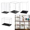 Acryl-Vitrine in mehreren Größen für Sammlerstücke zum Zusammenbauen, durchsichtige Acrylbox, Schutz-Vitrine zur Organisation von Figuren und Spielzeug